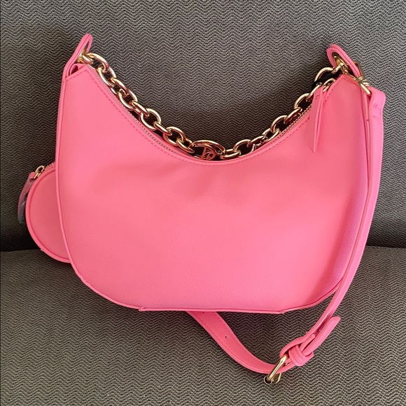 SOLD! Juicy Couture Exclusive Pink Lemonade Hold Up Hobo - Picture 3 of 12